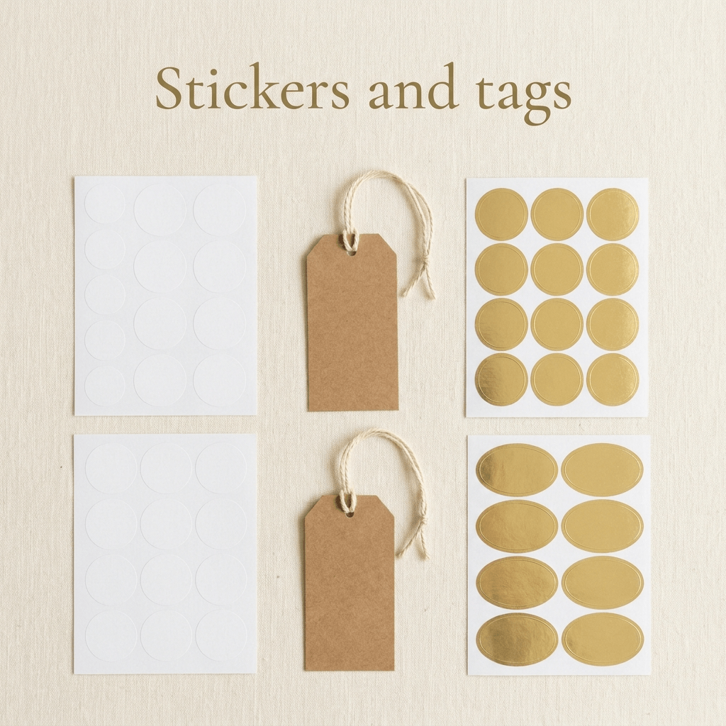 Stickers and Tags – Packnwrap.PK