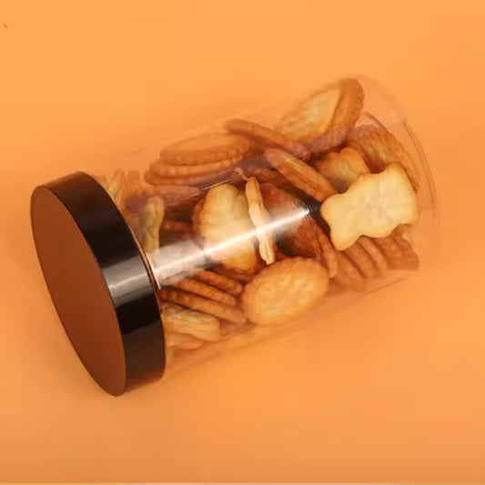 Round Plastic Jar - 1000 ml