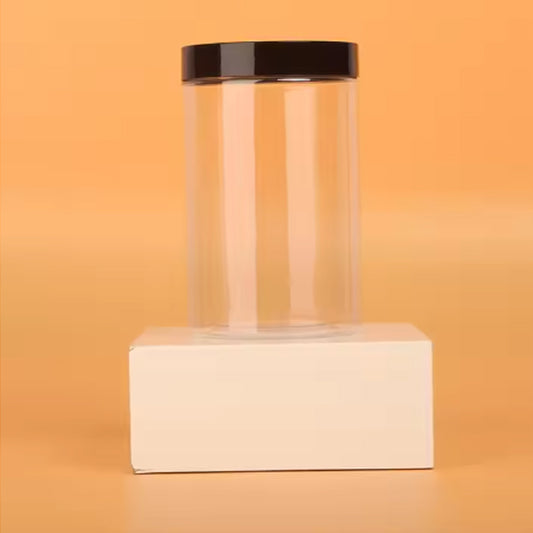 Round Plastic Jar - 750 ml
