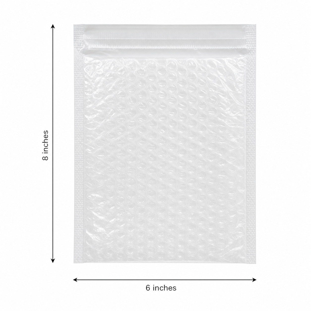 Clear Bubble Wrap Pouch with Self-Seal Flap