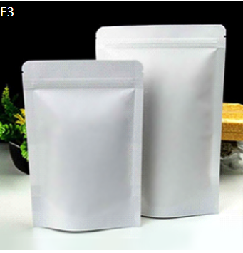 Pure Aluminium Standup Pouch With Zipper