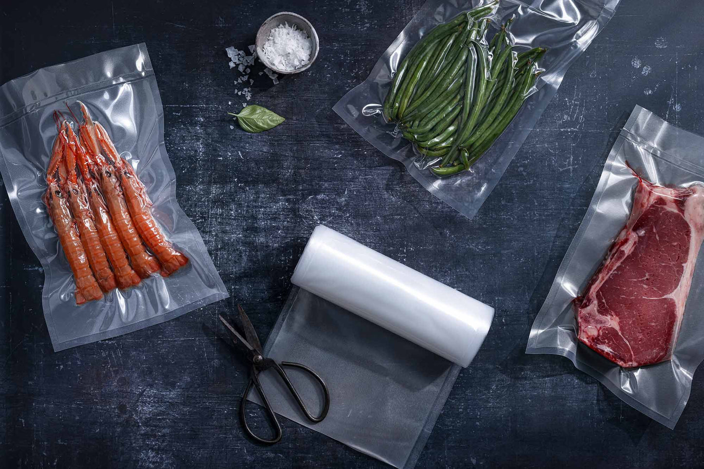Food Grade Vacuum Sealer Packaging Bag Rolls