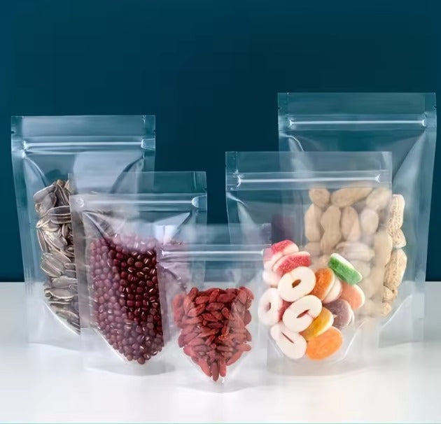Transparent Standup Pouch With Zipper