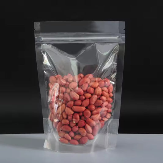 Transparent Standup Pouch With Zipper