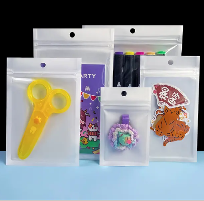 Transparent Resealable Zipper Bag
