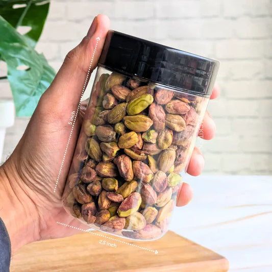 Round Plastic Jar 370ml