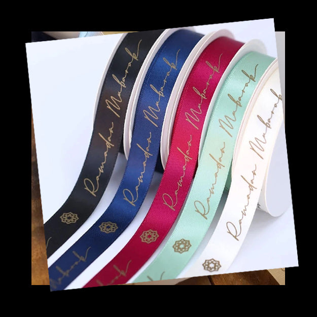 Ribbons 100 Yards Custom Printed