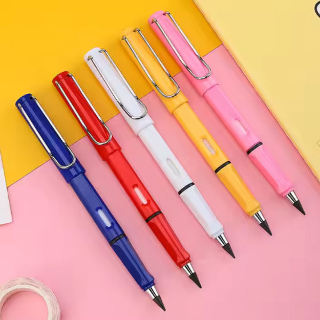 No sharpening cute pencils for school reusable erasable standard infinity pencils do not break pen
