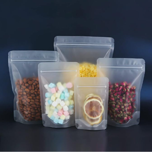 Frosted Standup Pouch With Zipper