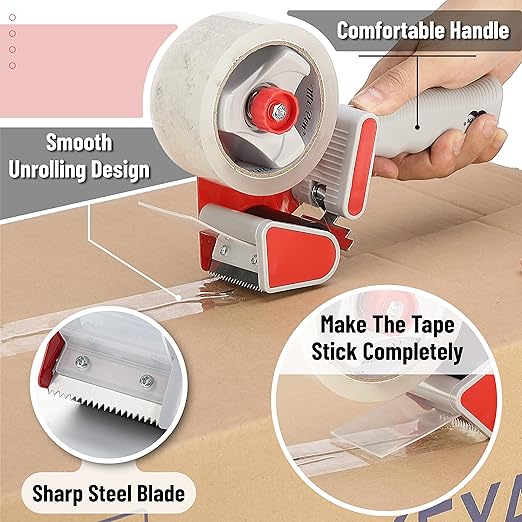 Handheld Hand Tape Dispenser For 2 Inch Tape