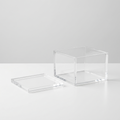 SQUARE ACRYLIC DESSERT BOX - 200g