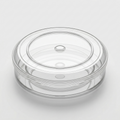 ROUND ACRYLIC DESSERT BOX - 500g - Standard Height