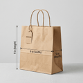 Twisted Bag Kraft Medium (9x9x5)