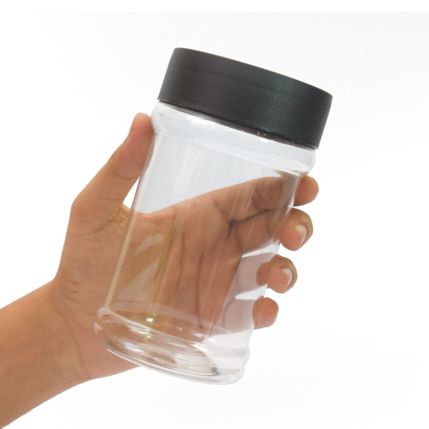 Round Plastic Jar - 750 ml